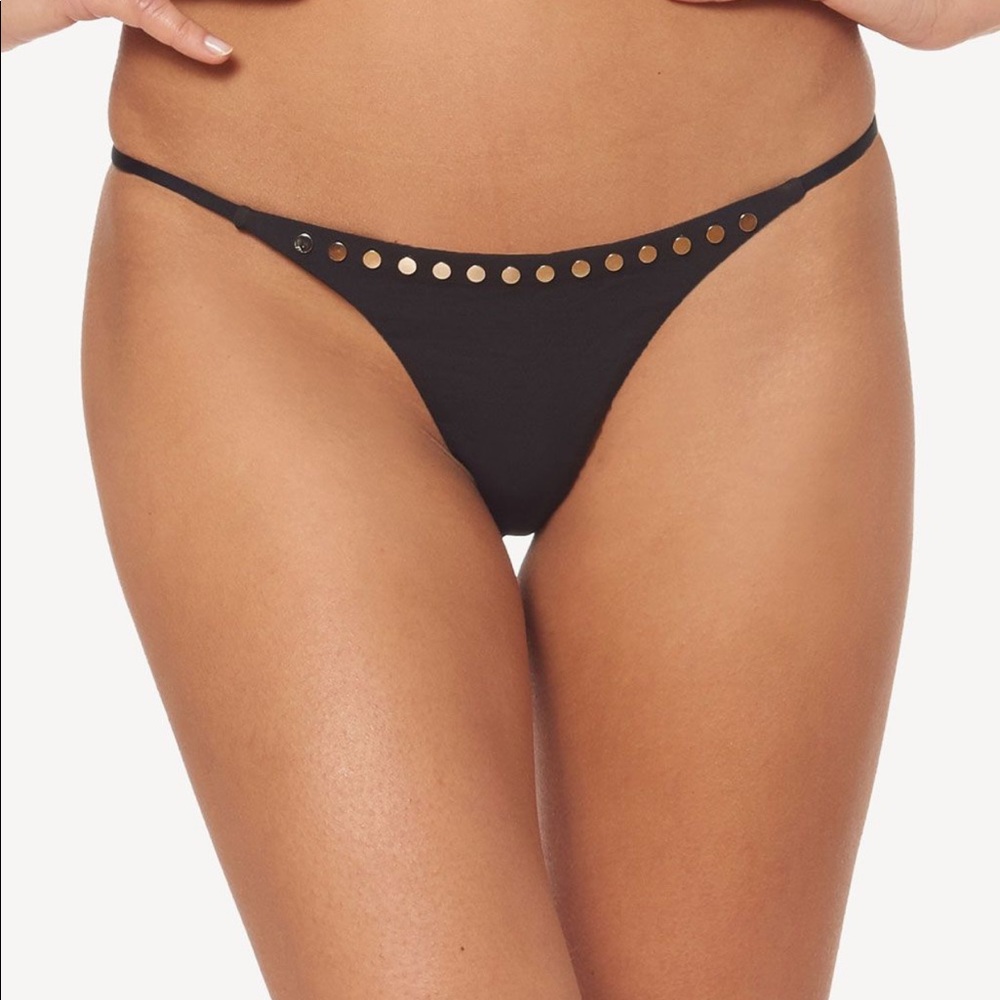 🆕 Dolce Vita Studded String Bikini Bottom L